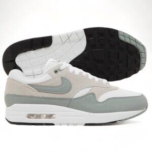 Nike Air Max 1 SC White Mica Green Mens Running Shoes DZ4549 100 NEW